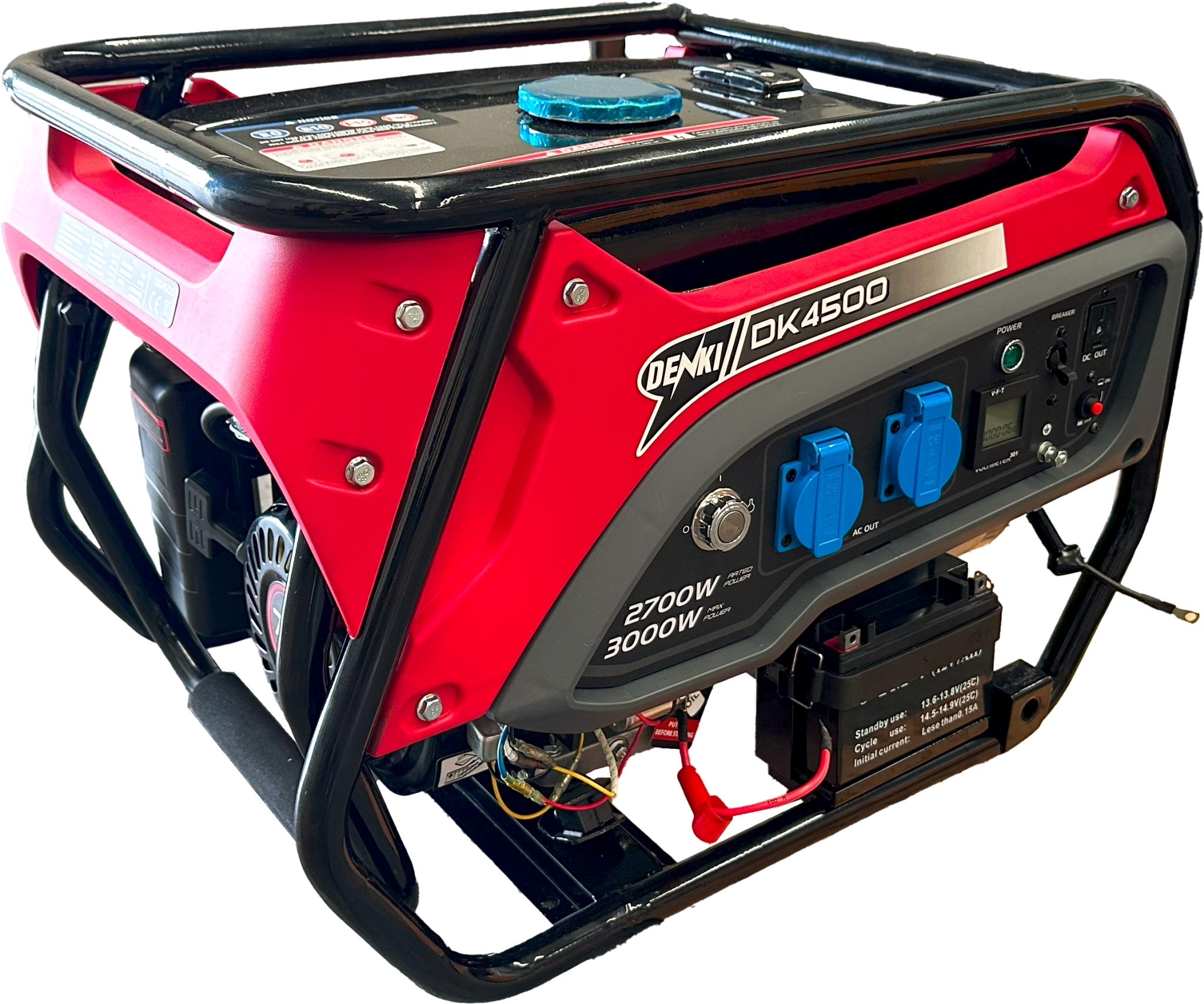 เครื่องกำเนิดไฟฟ้าเบนซิน DENKI : DK4500