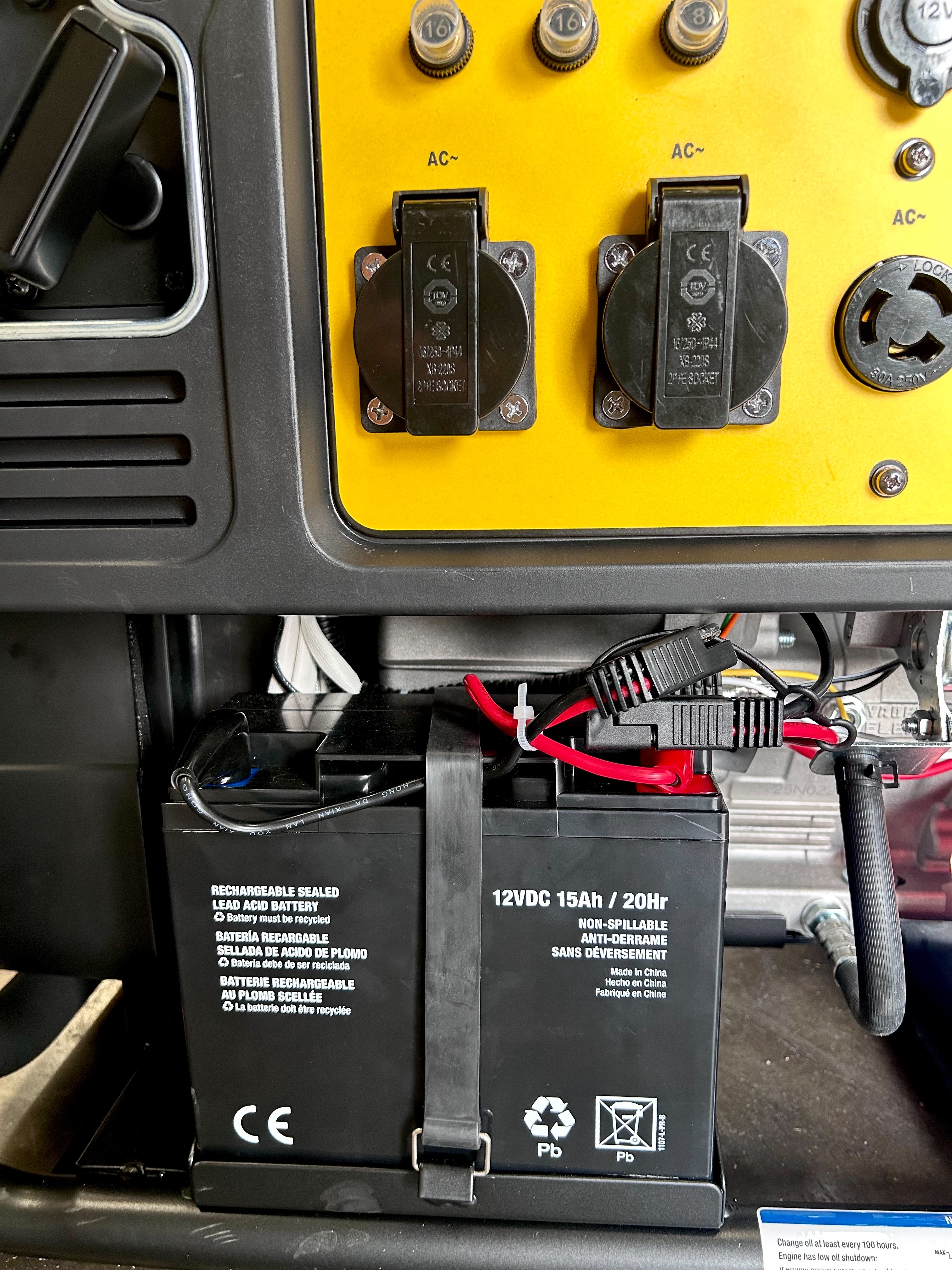 เครื่องกำเนิดไฟฟ้าเบนซิน รุ่น : CRT8000iE